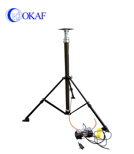 Torre de Telecomunicaciones de Emergencia Okaf de 3m, 4m, 6m, 8m, 10m, 20m, con Mástil Telescópico Neumático y Control Remoto, OK-QDDJ088 3-20 - Product Image 5