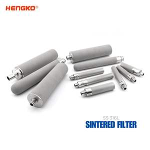 Tubes filtrants en maille frittée HENGKO, résistance aux hautes températures, de 0,2 µm à 1000 µm, tailles et options de personnalisation pour la filtration - Product Image 4