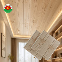 Plafond perforé en PVC moderne de 30 cm d'épaisseur, ignifuge, imperméable et résistant à l'humidité, avec installation de grille suspendue