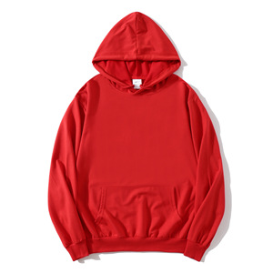 Sweat-shirt en tissu éponge avec impression de logo personnalisé, couleur unie, col rond, manches longues, pour adolescents, printemps-automne - Product Image 2