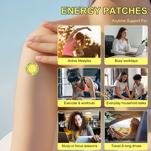 Parches Transdérmicos Funcionales de Energía e Hidratación de Fabricante OEM con Logotipo Personalizado, Parches de <span class=keywords><strong>Vitamina</strong></span> <span class=keywords><strong>B12</strong></span> / Parches Energéticos - Product Image 4