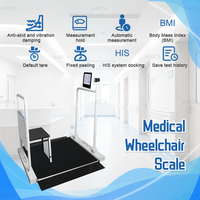Pèse-personne à plateforme pour fauteuil roulant intelligent, balance professionnelle pour dialyse en milieu hospitalier