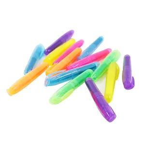 Office School Briefpapier Set Custom ized Fluor scent Colour ful Marker Pen Text marker für Kinder