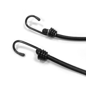 Đôi móc đàn hồi hành lý dây tròn màu đen đàn hồi dây sốc Bungee đàn hồi dây dây đàn hồi dây - Product Image 4