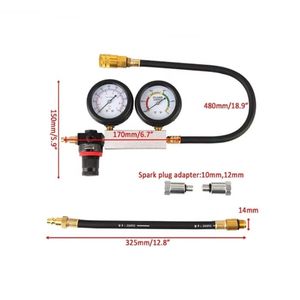 WZAUTO TU-21 silindir kaçak dedektörü otomatik yakıt basınç Test cihazı çok portlu yakıt enjeksiyon basıncı Test kiti kaçak Test cihazı - Product Image 3