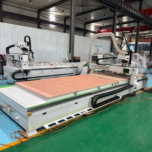 Router CNC Automático para Muebles <span class=keywords><strong>de</strong></span> Panel, Puertas <span class=keywords><strong>de</strong></span> Armario, Máquina <span class=keywords><strong>de</strong></span> Corte para Trabajar la Madera con Cambiador <span class=keywords><strong>de</strong></span> Herramientas <span class=keywords><strong>de</strong></span> Doble Estación en Línea Recta - Product Image 6