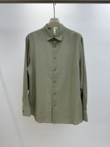Uomini in primavera. Personalizza quello che stai cercando una <span class=keywords><strong>camicia</strong></span> Casual da lavoro a maniche lunghe personalizzata, semplice e traspirante - Product Image 2