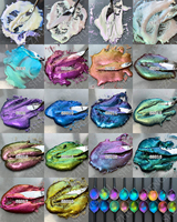 Pigment optique caméléon pour ongles, effet multichrome, poudre de mica aurora, meilleur prix