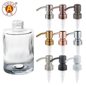 OEM Accept Bathroom Cosmetic Liquid Soap Stainless Steel 28Mm 24Mm Black <strong>Matte</strong> Soap Dispenser Liquid Pump Factory in China - Product Image 2