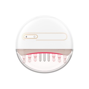 Peigne de massage électrique portable en jade naturel pour le soin du cuir chevelu avec fonction de vibration pour détendre les méridiens du cuir chevelu - Product Image 5