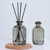 Diffuseur d'intérieur Nouveau design pour diffuseur Reed Flacon avec bouchon 50ml 100ml 150ml 200ml Emballage de flacons en verre aromatique