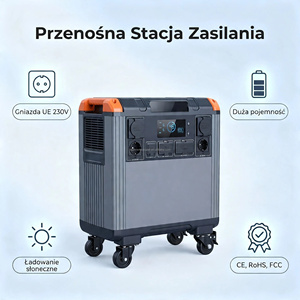5000W 5300Wh Portable Power Station 230V EU Home Blackout <b>Backup</b> Off Grid Solar Generator - Product Image 2