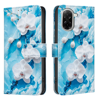 Étui de téléphone portefeuille à motif papillon double face pour Xiaomi Poco F7 Ultra X7 C75 pour Redmi A5 Turbo 4 Note 14 Pro Plus 4G 14C 5G