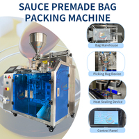 Machine d'emballage de pâte et de liquide de sauce à la citrouille de qualité alimentaire