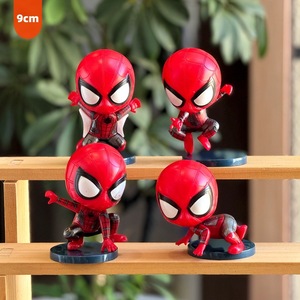 Figura <span class=keywords><strong>de</strong></span> Spider-Man Versión Q, Material ABS, Decoración para Pastel <span class=keywords><strong>de</strong></span> Cumpleaños y Mesa <span class=keywords><strong>de</strong></span> Postres, Figura <span class=keywords><strong>de</strong></span> Anime <span class=keywords><strong>de</strong></span> Dibujos Animados, Juguete Infantil para Niños <span class=keywords><strong>de</strong></span> 0 a 24 Meses - Product Image 6