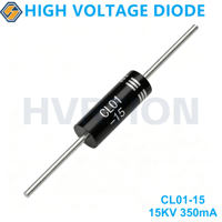 Diode haute tension CL01-15 15KV/350mA pour four à micro-ondes, redresseur de four à micro-ondes, diode HV pour machine RF à micro-ondes 15KV