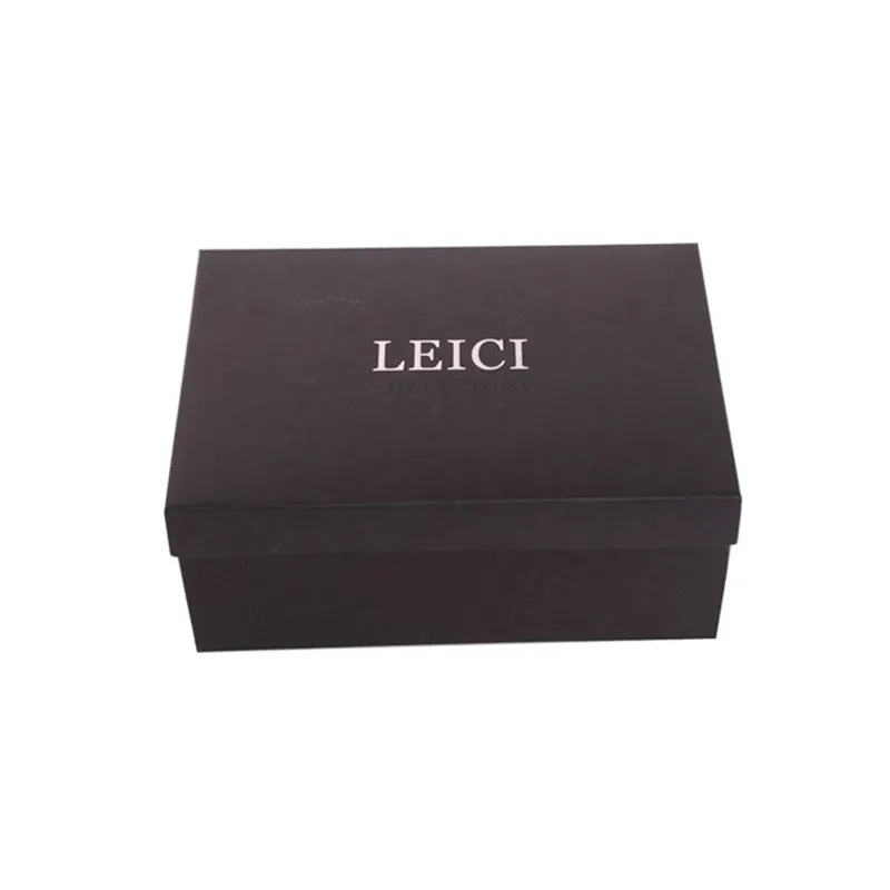 Black cardboard apparel gift box from dongguan packing company