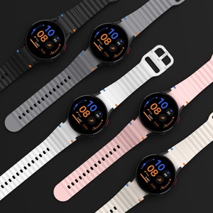 Bracelet en Silicone pour Samsung Galaxy Watch 7 FE 40mm 44mm Bande 46mm <span class=keywords><strong>5</strong></span> <span class=keywords><strong>Pro</strong></span> 45mm Montre 6 Classique 47mm 43mm Bracelet Sports Bracelets - Product Image 6