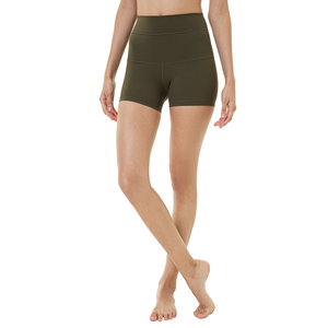 Workout <b>Sweat</b> Scrunch Butt Yoga Nylon Seamless Biker <b>Women's</b> <b>Shorts</b> - Product Image 3