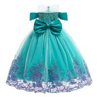 Robe de Princesse Rocky Elsa Anna Blanche-Neige pour Fête d'Anniversaire Sofia Belle Raiponce, Déguisement de Princesse pour Fille