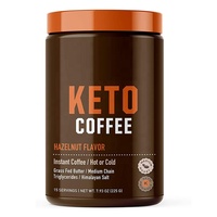 Keto — café instantané pour régime, 7 jours, perte de poids, brûlure de graisse, étiquette privée, perte de poids, anti-balles
