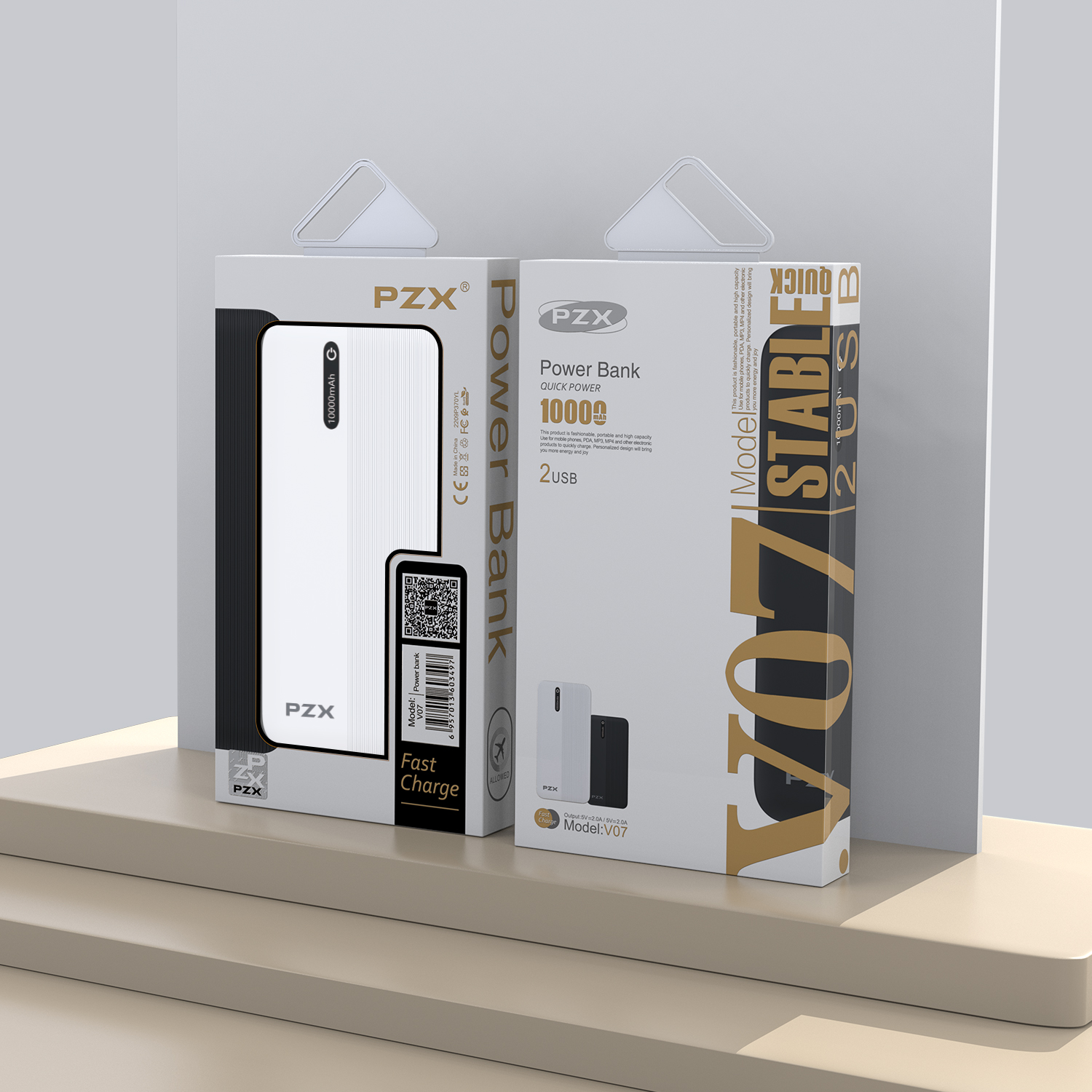 PZX V07 High Capacity 10000mah Powerbank description image 4