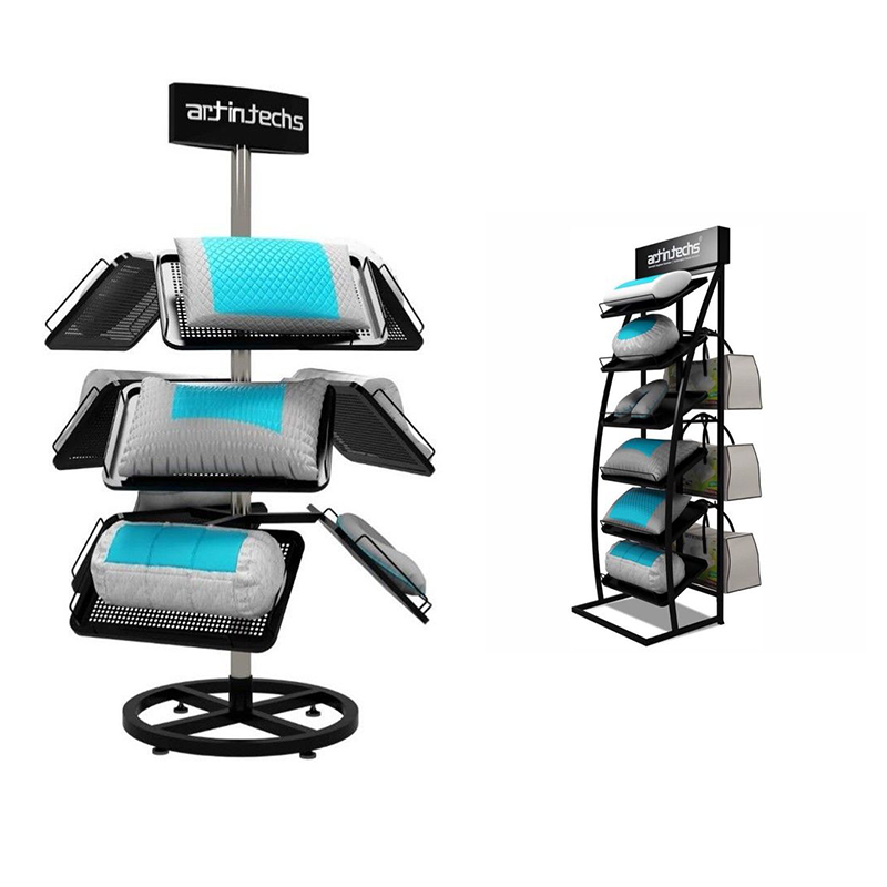 Apache Factory Customized Metal Pillow Display Racks for Supermarkets — view 5