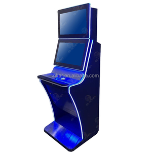 Nhà Máy Giá đồng tiền hoạt động Màn hình kép 27inch LED màn hình cảm ứng kim Loại tủ trò chơi phần mềm trực tuyến đôi phước lành - Product Image 4