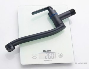 Rubinetto Moderno Nordico in Acciaio Inox a Parete con Foro Singolo e Beccuccio Girevole a 360°, Miscelatore Monoforo per Acqua Fredda per <span class=keywords><strong>Lavatoio</strong></span> e Lavanderia - Product Image 5