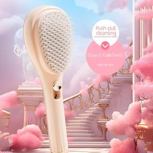 Brosse de massage rétractable pour cuir chevelu, peigne démêlant et masseur capillaire le plus vendu pour les soins des cheveux - Product Image 3