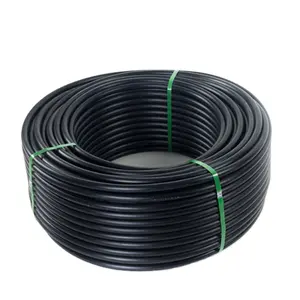 Pe100 20-63mm PN16 preto roll tubo de plástico mangueira de irrigação do jardim da tubulação de pead