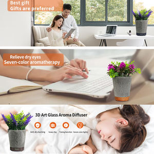 Nuevos artículos Máquina de fragancia Maceta Difusor de <span class=keywords><strong>aroma</strong></span> Electrodomésticos inteligentes <span class=keywords><strong>Aroma</strong></span> Difusor De Aromas Difusor Humidificador - Product Image 4