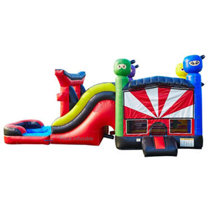 Thương mại dễ thương khủng long MOONWALK bơm hơi nhảy nhỏ lâu đài bouncy Jumper <span class=keywords><strong>Bouncer</strong></span> người lớn trả lại Nhà Kết Hợp Mặt Trăng bị trả lại - Product Image 6