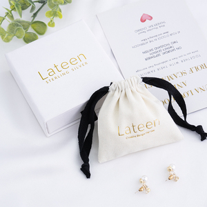 Hot Sale Eco Friendly Customized Drawstring Dust Bag Cotton Shopping <b>Canvas</b> Pouches With Custom Printed Logo - Product Image 2