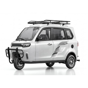 Triciclo Eléctrico Cerrado de 600W, Scooter de 3 Ruedas para Pasajeros, Movilidad Urbana para Todo Clima - Product Image 4