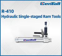Outils hydrauliques à vérin simple étage Centall R-410 pour la construction d'équipements et fournitures de protection incendie, matériel de lutte contre l'incendie