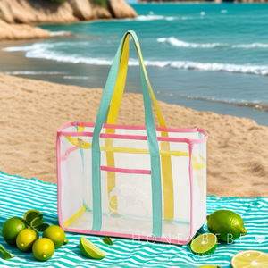 Bolso de Playa Coreano Primavera 2025, Transparente, Impermeable, para Vacaciones y Viajes, Mini Bolso de Hombro con Cierre, Tipo Jelly - Product Image 4
