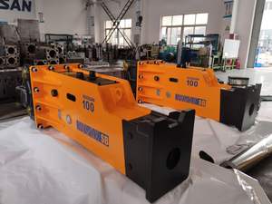 New for Hydraulic Breaker SB100 Box Type Construction Mining Machinery Component Engine Core Chisel 150mm 25-30 Ton Gearbox - Product Image 3