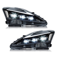 Ensemble de phares LED 12V modifiés pour Lexus IS250/IS300 2006-2012 avec 36W 4600 Lumens