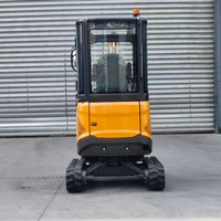 Livraison Gratuite Mini-Excavatrice sur Chenilles de 3,5 Tonnes Petite Machine de Terrassement pour Travaux Agricoles, Jardiniers, Miniers et de Construction