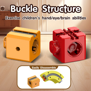 Đồ chơi xếp hình đường đua xe hơi kỳ diệu tự lắp ráp cho bé, đường đua xe đua, bán buôn, đồ chơi giáo dục STEM, đường ray điện tử, tàu hỏa 3D, bộ đồ chơi khối lập phương - Product Image 5