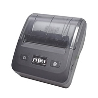 Imprimante thermique mobile OEM 80 mm, imprimante thermique de poche 80 mm pour reçus