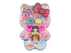 Jinming nouveau style 11.5 pouces solide 3D oeil joint mode voyage poupée maquillage jouet bébé poupée pour fille - Product Image 4