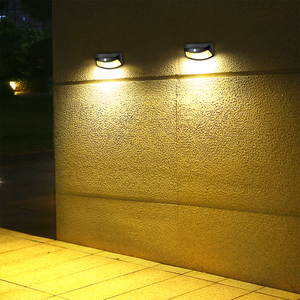 Villa al aire libre Jardín Patio Lámpara de pared <span class=keywords><strong>solar</strong></span> Cara sonriente Decoración de luz Linterna de inducción Lámpara de noche pequeña - Product Image 6