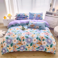 Prix moins cher coloré 100GSM 260cm sergé 100% polyester microfibre tissu imprimé numérique