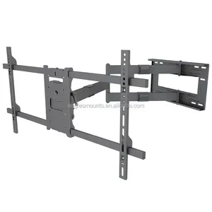 Tv Scharnierende Muurbevestiging Extra Lange Extension 180 360 Graden Draaibare Lcd Tv Wall Mount Voor 40 "-80"