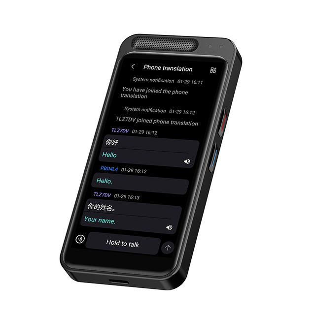 AI Smart Translator WIFI Instant Voice Translation Device Portable Outdoor Multi-language Translators