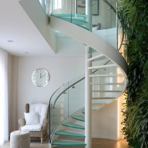 Escada Espiral Decorativa de <span class=keywords><strong>Metal</strong></span> para Exterior, Design Moderno e Acessível - Product Image 4