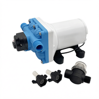 Pompe à diaphragme auto-amorçante HY-304551R 3.0GPM 55PSI 12V, pompe à eau pour applications automobiles et marines, eau douce pour camping-car