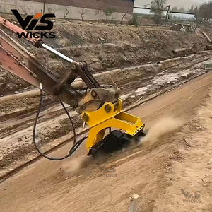 Stoppini accessori compattatori vibratori per escavatori da 17-23 tonnellate peso 900kg Garanzia 1 anno-uso strade e fondotinta - Product Image 6